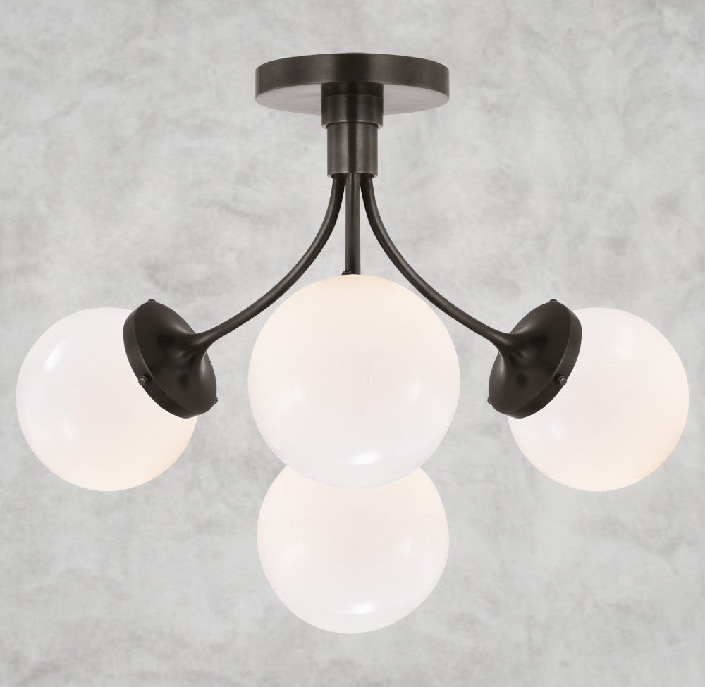 Prescott Semi-Flush Mount 18", 28"